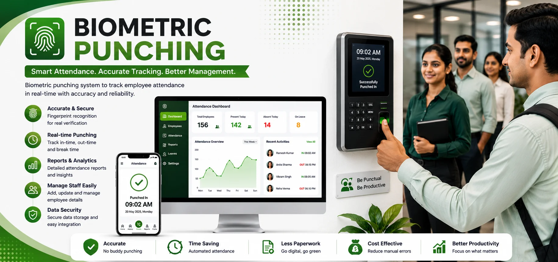 Biometric Punching System_Extremaa1