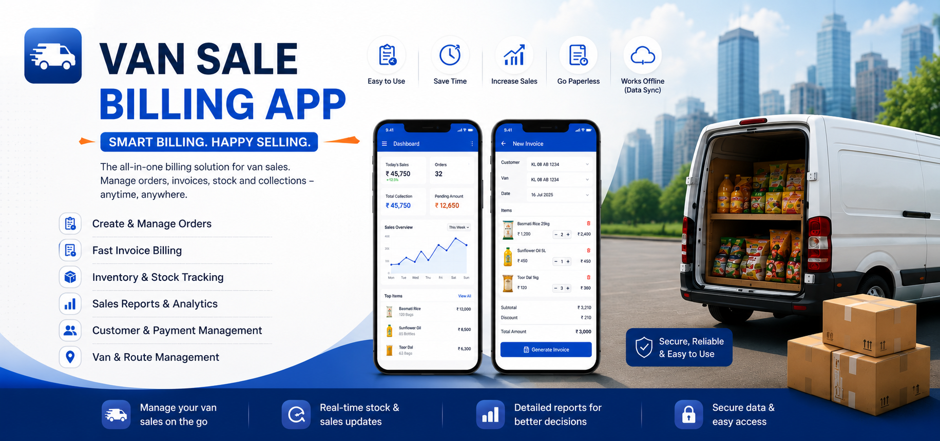 Van Sale Billing App