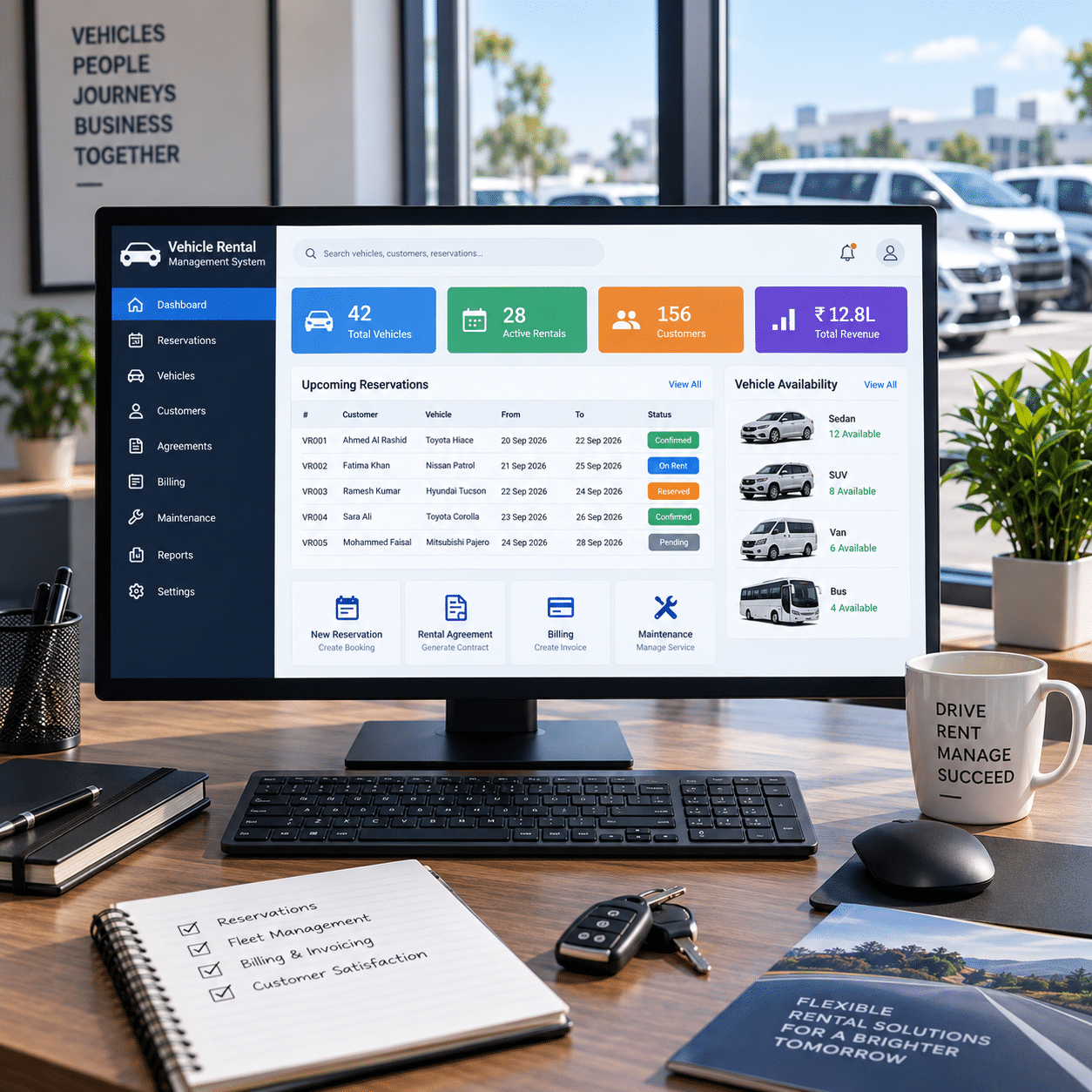 Vechicle-Rental-Management-Software