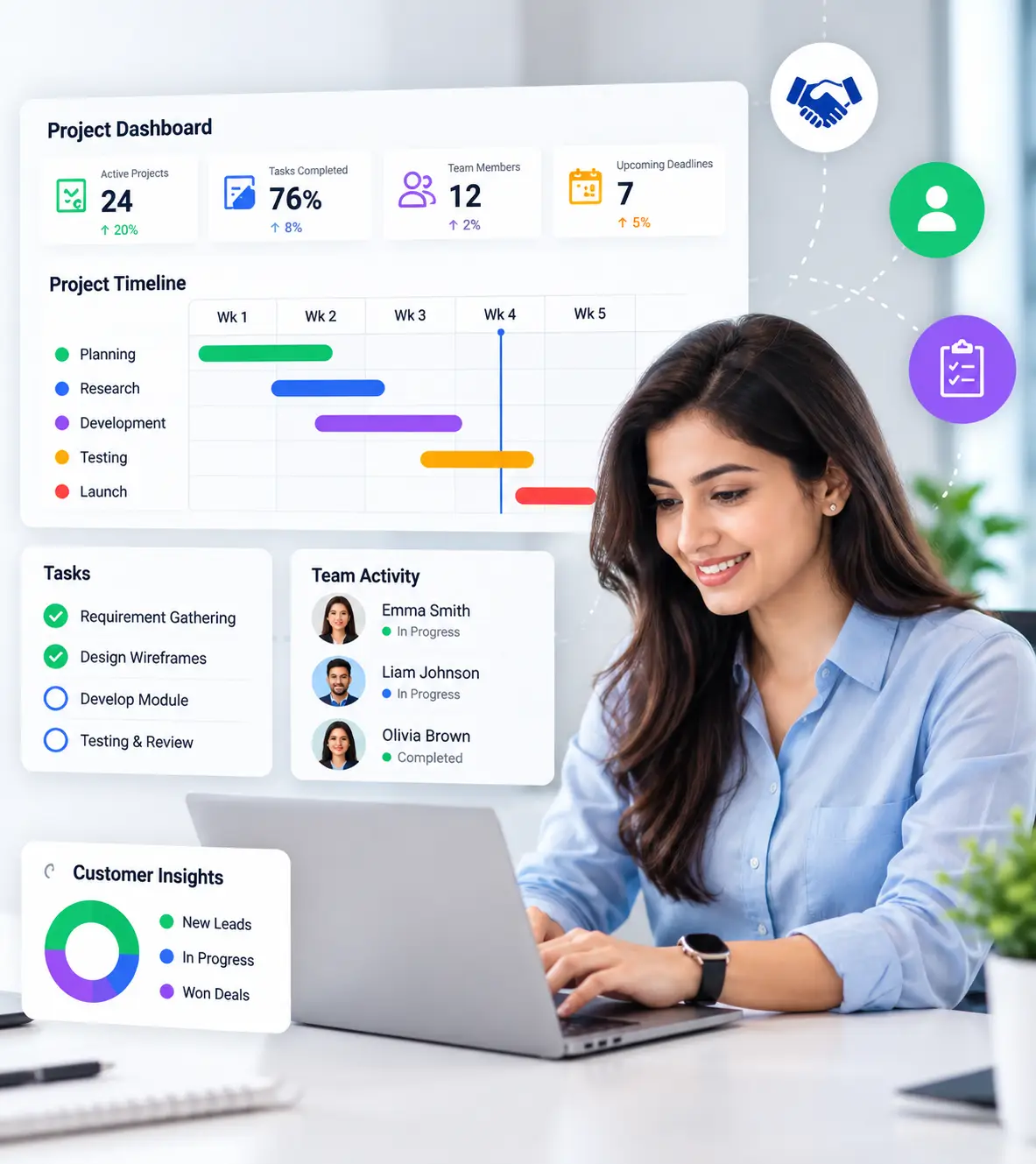 Project Management CRM Muscat
